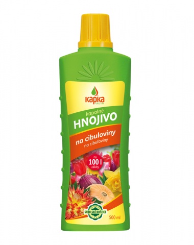 Hnojivo KAPKA na cibuloviny a hlíznaté rostliny 500ml