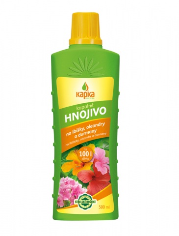 Hnojivo KAPKA na ibišky, oleandry a durmany 500ml