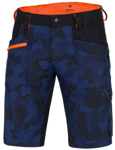 Pánské kraťasy ARDON CREATRON CAMO, modrá