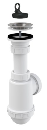 Sifon dřezový DN40/50 s výpustí