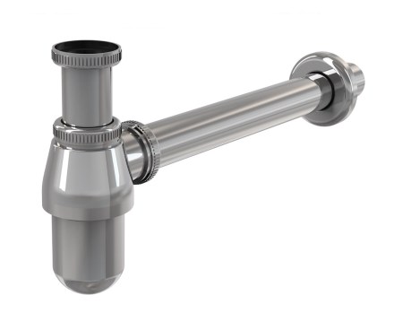 Sifon umyvadlový kovový DN32 s převlečnou maticí 5/4, chrom