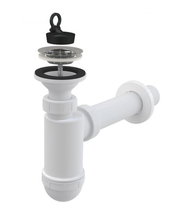 Sifon umyvadlový plast DN40 s výpustí