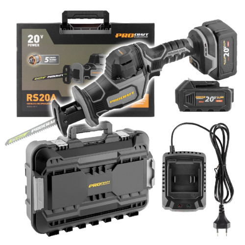 Procraft Industrial RS20A-1B-C Aku pila ocaska