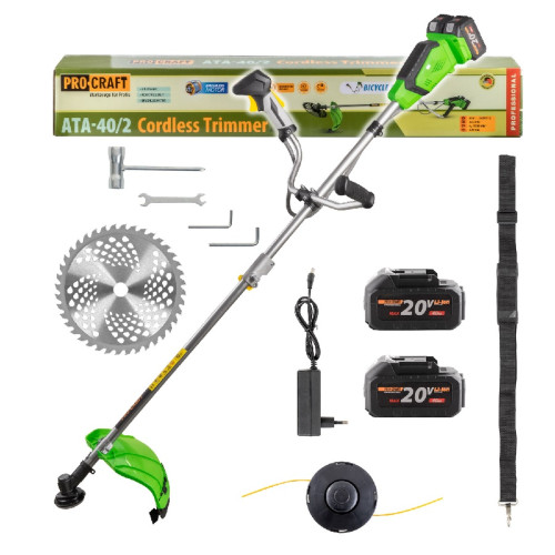 Procraft ATA-40/2 Aku křovinořez