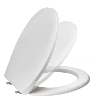 Sedátko WC 378x415-465 bílé, antibakteriální s pomal. sklápěním, CONCEPT 350 B