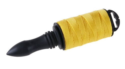 Šňůra zednická na trnu 100M  žlutá 1.7 mm