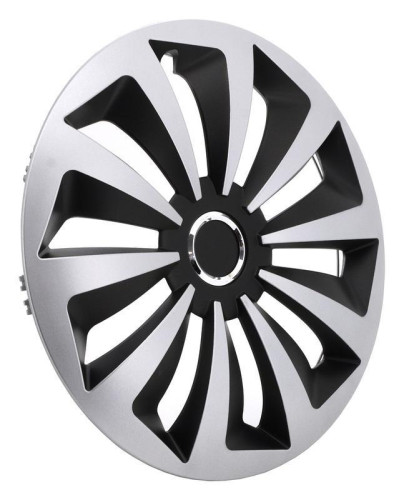 Kryt kola 14" FOX RING SILVER/BLACK 1ks