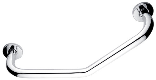 Madlo lomené 425x230 mm, lesklá nerez NIMCO