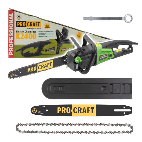 Procraft K2400 Elektrická řetězová pila 405 mm lišta, 2000 W
