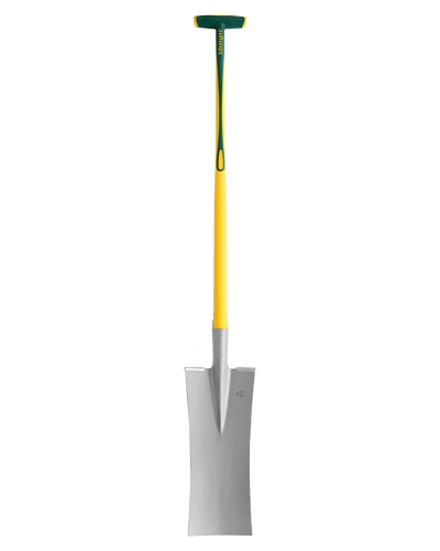 Profesionální rýč výkopový LEBORGNE 36cmx 15/18cm, ergonomická rukojeť Novagrip (3 materiály)