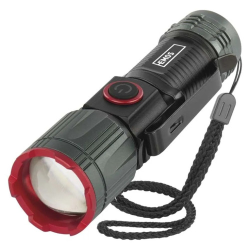 EMOS P3120 LED nabíjecí kovová svítilna 300 lm, 700 mAh