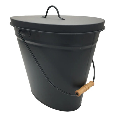 Nádoba na popel 20l černá