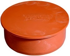 Hrdlová zátka KG KGM, PVC, oranžová