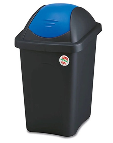 Koš odpadkový výklopný MULTIPAT 30l černo/modrý PH