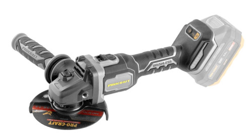 Procraft Industrial AG125B  Aku úhlová bruska 125 mm (bez baterie a nabíječky)