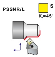 Soustružnické nože PSSNR, PSSNL -K