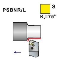 Soustružnické nože PSBNR, PSBNL -K
