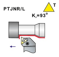 Soustružnické nože PTJNR, PTJNL -K