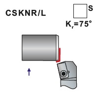Soustružnické nože CSKNR, CSKNL- L