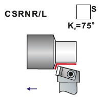 Soustružnické nože CSRNR, CSRNL- L