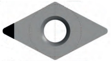 Soustružnické VBD DCGW - PKD