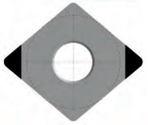 Soustružnické VBD CNGA - CBN