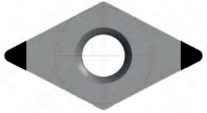 Soustružnické VBD DCGW - CBN