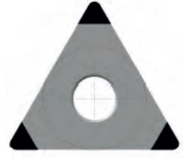 Soustružnické VBD TNGA - CBN