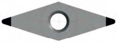 Soustružnické VBD VCGW - CBN