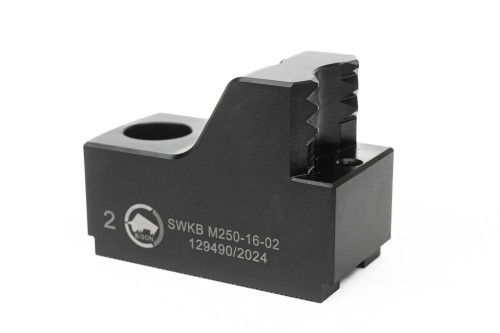 Čelisti tvrdé zakusovací pro upínání za vnější povrch materiálu, 1,5x60° - šířka drážky 18 mm, BISON