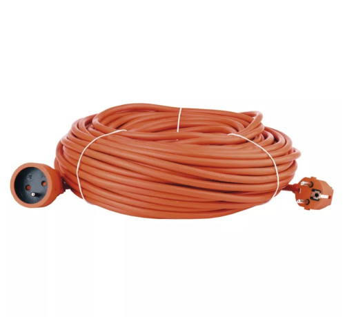 EMOS Prodlužovací kabel – spojka, 40 m, oranžový