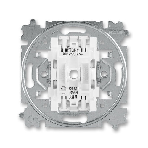 ABB 3559-A87345 Přístroj ovládače zapínacího dvojitého řazení 1/0+1/0