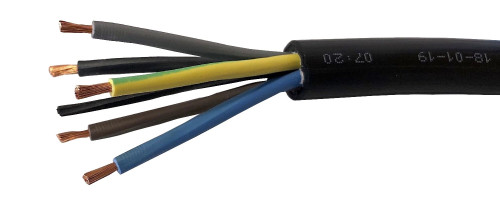 Kabel gumový H05RR-F 5G2,5