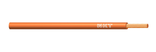 NKT vodič CYA 0,5 oranžová barva (H05V-K)