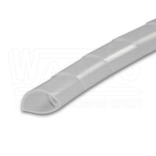 Spirálová bužírka, PE (polyetylen), pro průměr 12 - 70 mm, přírodní, bal. 10 m