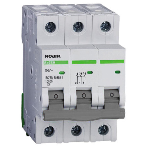 NOARK 100323 Ex9BH 3P B16 Jistič 16A 3P B 10kA