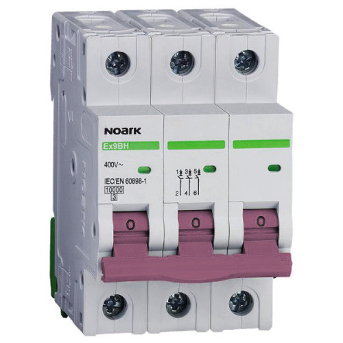 NOARK 100326 Ex9BH 3P B32 Jistič 32A 3P B 10kA