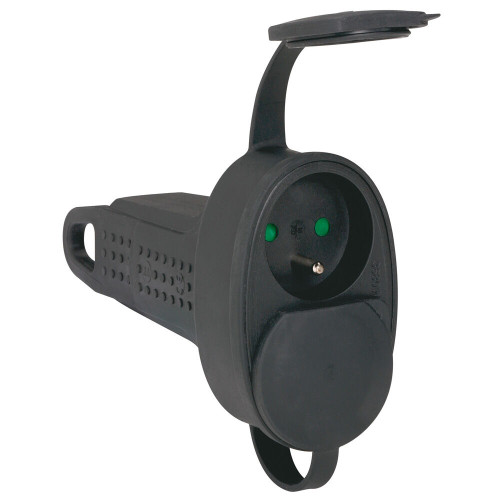 LEGRAND 050575 Pryžový zásuvkový blok bez kabelu 2X2P+T