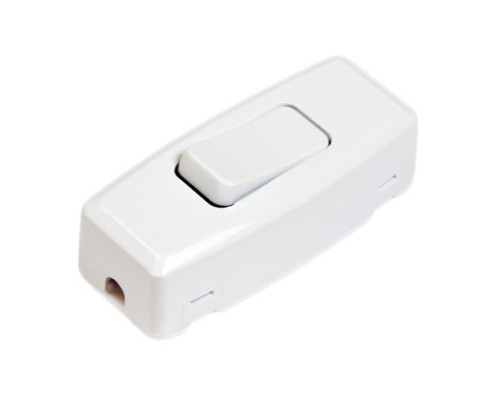 Instalační spínač šňůrový NE-AD 1012, 10A, bílý, průchozí