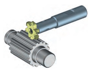 VBD pro frézování ozubení DIN 5480