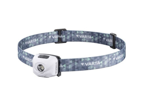 VARTA Čelovka SV186311 OUTDOOR SPORTS Ultralight bílá, LED 3W nabíjecí