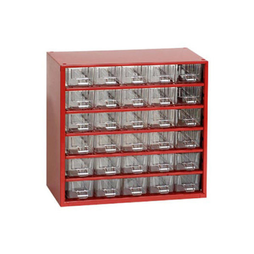 Skříň zásuvková Mars 282 x 306 x 155 mm, červená