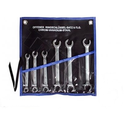 Sada klíčů na převlečné matice 8-19 mm, 6 dílů