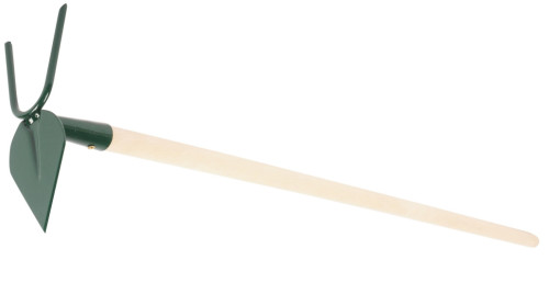 Motyčka srdcová se dvěma hroty 100cm s násadou