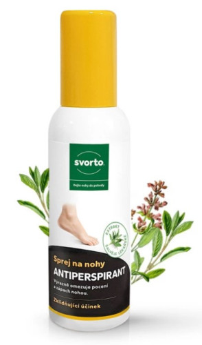 Sprej na nohy SVORTO ANTIPERSPIRANT 150 ml