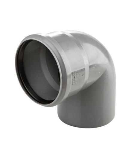 Odpadní koleno HT PLUS HTB 87° PP, šedá