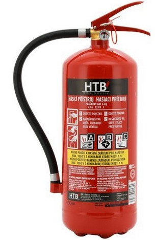 Hasící přístroj práškový 6 kg