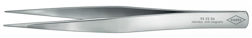 Pinzeta KNIPEX rovná 130 mm, špičatá,  antimagnetická nerez