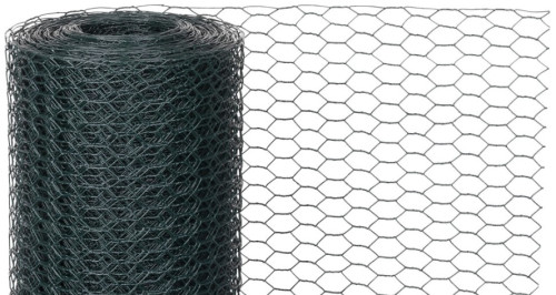 Pletiva HEX Zn, PVC