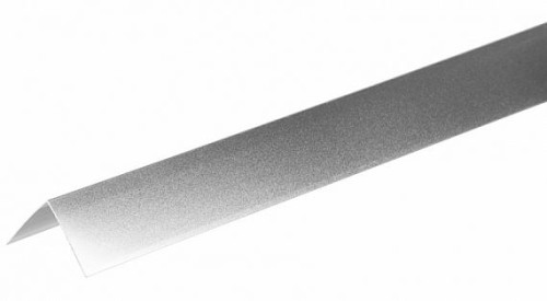 Lišta rohová Alu 1500x40x0,8 mm, stříbrná, matná
